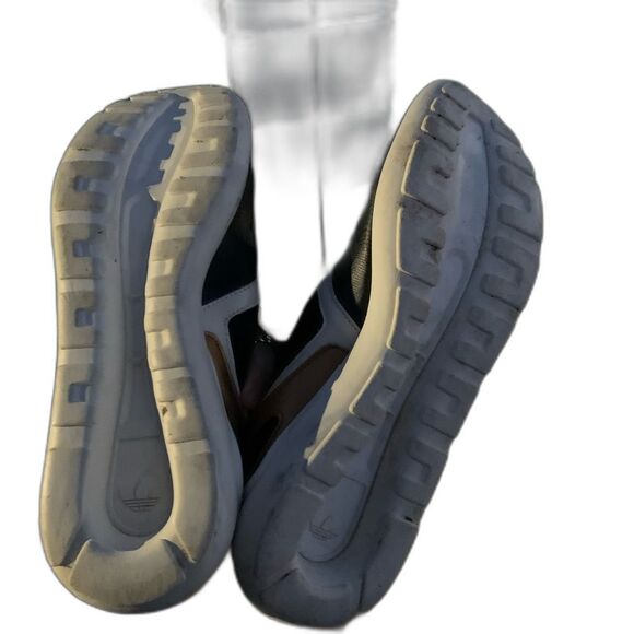 Adidas Originals Tubular Runner Black Gold White Mens Trainers - Picture 7 of 7